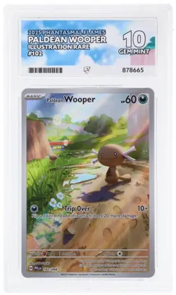 Paldean Wooper 102/094 - Phantasmal Flames - Pokemon TCG ✨ Ace 10 ✨ - Image 1