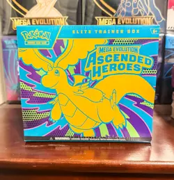 Pokemon TCG: Ascended Heroes ME2.5 Elite Trainer Box Factory Sealed BRAND NEW - Image 1