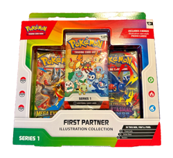 Pokemon TCG First Partner Illustration Collection Series 1 Box New Sealed inhand - Image 1