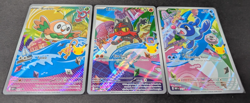 Pokemon Rowlet Litten Popplio First Partner Promo Set – NM - Image 1