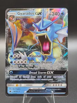 Gyarados GX 18/111 Sm-Crimson Invasion Holo Pokemon TCG - Mint - Image 1