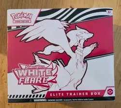 Pokemon TCG Scarlet & Violet White Flare Box Reshiram Tornadus - Image 1