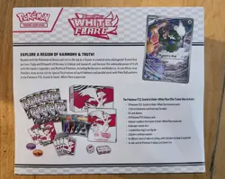 Pokemon TCG Scarlet & Violet White Flare Box Reshiram Tornadus - Image 4