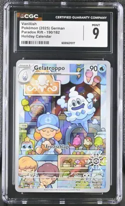 Gelatroppo Vanillish 190/182 Paradoxrift Pokemon Karte PSA CGC 9 Deutcsh - Image 1