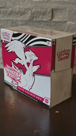 Pokemon Scarlet & Violet White Flare Elite Trainer Box RARE LIMITED FULL-ART! - Image 4