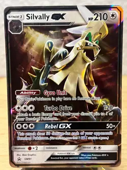 Sun & Moon Promo Silvally GX - SM91 SM91 Holofoil Promo Pokemon NM/M - Image 1