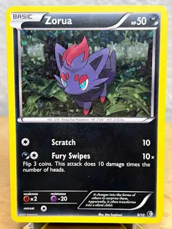 McDonald's Promos 2011 Zorua 009/012 Holo Promo Pokemon LP - Image 1