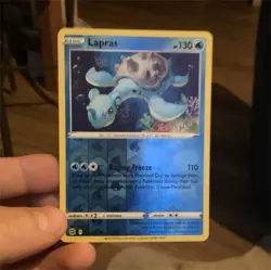 Pokemon Lapras Reverse Holo Rare 031/172 Swsh09 Brilliant Stars GOOD CONDITION - Image 1