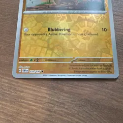 Pokemon Bonsly 110/197 Reverse Holo Common Basic SV03 Obsidian Flames 2023 - NM - Image 2