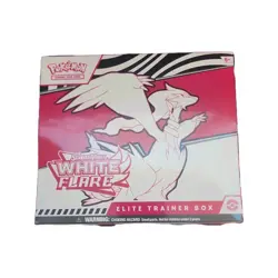 Pokemon Scarlet & Violet White Flare Elite Trainer Box English - Image 1