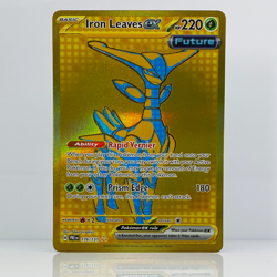 Iron Leaves ex Hyper Rare Holo 176/131 - Pokemon Prismatic Evolutions - Image 1