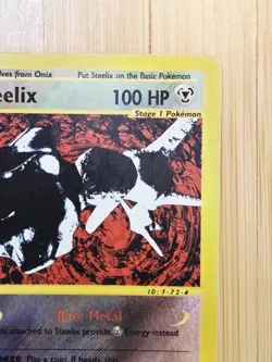 2003 Pokemon Steelix Skyridge Reverse Holo 31/144 TCG e-Reader Vintage LP-MP - Image 4