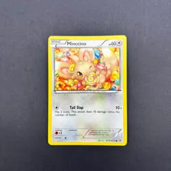 Pokemon TCG Minccino RC18/RC25 Legendary Treasures: Radiant Collection Common - Image 1