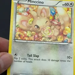 Pokemon TCG Minccino RC18/RC25 Legendary Treasures: Radiant Collection Common - Image 3