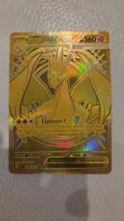 Pokemon Mega Charizard Y ex 294/217 Gold - 2026 Ascended Heroes Mega Hyper Rare - Image 1