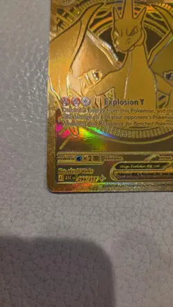 Pokemon Mega Charizard Y ex 294/217 Gold - 2026 Ascended Heroes Mega Hyper Rare - Image 4