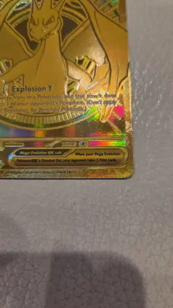 Pokemon Mega Charizard Y ex 294/217 Gold - 2026 Ascended Heroes Mega Hyper Rare - Image 5