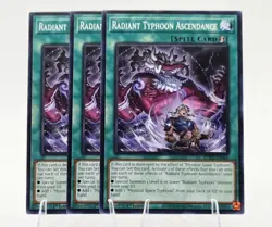 3x Radiant Typhoon Ascendance BPRO-EN065 (Common) 1st Ed - NM - Yu-Gi-Oh! - Image 1
