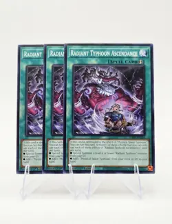 3x Radiant Typhoon Ascendance BPRO-EN065 (Common) 1st Ed - NM - Yu-Gi-Oh! - Image 2