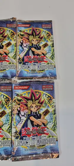 Konami Yu-Gi-Oh Legacy of Darkness Booster Pack English Unlimited Lot Of 10 53334301862 - Image 2