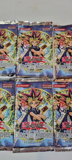 Konami Yu-Gi-Oh Legacy of Darkness Booster Pack English Unlimited Lot Of 10 53334301862 - Image 4