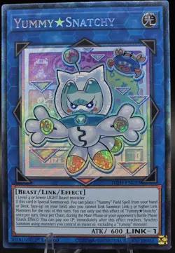 Yummy Snatchy JUSH-EN022 – Collector’s Rare – 1st Ed Euro Print NM – Yu-Gi-Oh! - Image 1