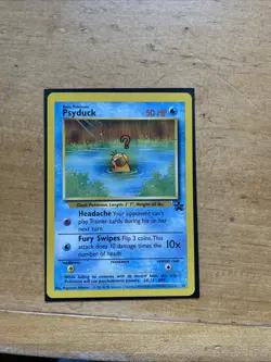 Pokemon TCG Psyduck WOTC Promo Card 20/53 Regular LP Condition - Image 1