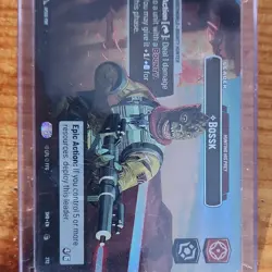 Bossk Hunting His Prey Foil Leader Unit Star Wars Unlimited Card 2024 FFG - Image 1