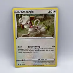 Pokemon Card Smeargle 15/15 McDonalds Promo 2022 Holo Mint Pack Fresh - Image 1