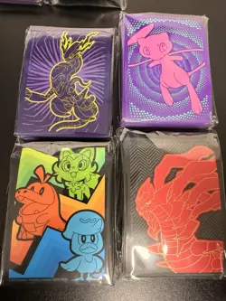 Lot Of 16 Pokemon ETB Mixed Card Sleeves Packs Factory Sealed !! - Image 5
