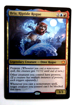 Bria, Riptide Rogue - Bloomburrow (BLB) (Foil) - EN - M 0379 - Image 1