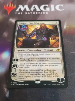 Mtg. Tezzeret, Cruel Captain. Edge of Eternities. Pack Fresh - Image 1