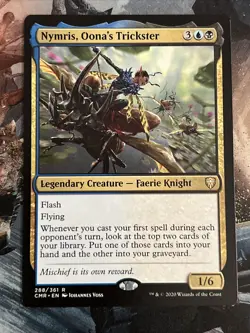 1x Nymris, Oona's Trickster (288) Commander Legends LP MTG Magic x1 MKE - Image 1