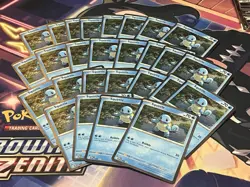 Pokemon TCG 151 Squirtle Charmander Bulbasaur 81 Card Lot (27 Of Each) W/ Swirls - Image 3