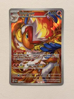Pokemon Infernape Illustration Rare Twilight Masquerade 173/167 - Image 1