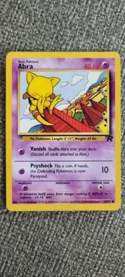 Abra - Pokemon TCG - MP - Common - Team Rocket 49/82 - Image 1