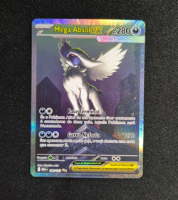 Pokemon TCG Mega Evolution Mega Absol ex 180/132 SIR - Portuguese BR - Image 1