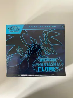 Pokemon TCG Phantasmal Flames Elite Trainer Box – New & Sealed IN HAND Fast Post - Image 1