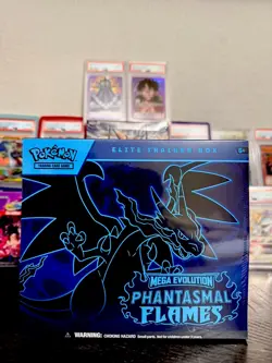Mega Evolution Phantasmal Flames ETB Elite Trainer Box Pokemon TCG - Image 1