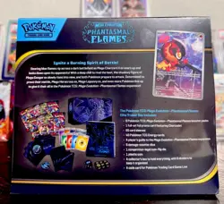 Mega Evolution Phantasmal Flames ETB Elite Trainer Box Pokemon TCG - Image 4