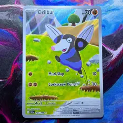 Pokemon TCG ‘Drilbur 124/86’ Black Bolt - Image 1