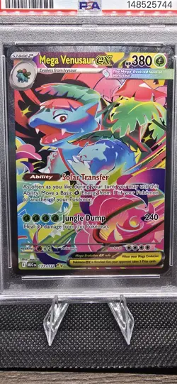 2025 POKEMON MEG EN-MEGA EVOLUTION #177 MEGA VENUSAUR EX PSA 10 - Image 4