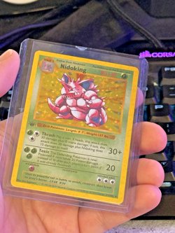 1999 Pokemon Base Set Nidoking #11/102 Holo - Image 1