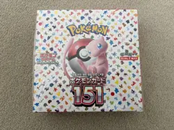 Pokemon 151 Booster Box Japanese (20 Packs) - Brand New Sealed - Image 2