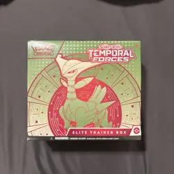 Pokemon Temporal Forces Elite Trainer Box Iron Leaves - Image 1
