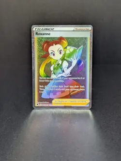 Pokemon: Roxanne (Secret) 206/189 Swsh10: Astral Radiance Holo -NM- - Image 3