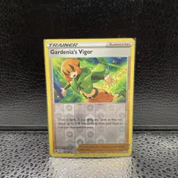 Gardenia's Vigor 143/189 - SWSH Astral Radiance Pokemon Reverse Holo LP - Image 1
