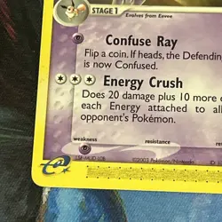 Pokemon TCG Espeon 16/100 EX Sandstorm E-Reader Rare-US Seller- - Image 3