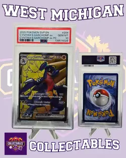 Cynthia's Garchomp ex SVP 204 Scarlet & Violet Promo PSA 10 Pokemon TCG - Image 1