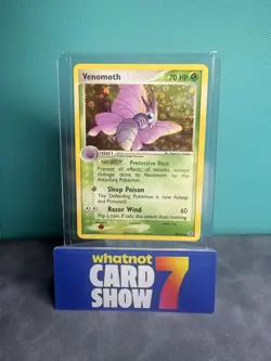 Pokemon TCG Venomoth 49/112 FireRed & LeafGreen Reverse Holo NM - Image 1